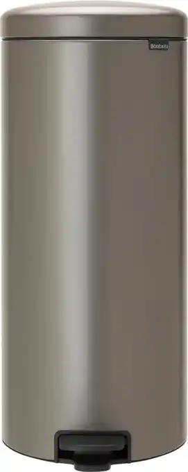 Coolblue Brabantia NewIcon Pedaalemmer 30 Liter Platinum aanbieding