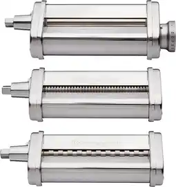 Coolblue KitchenAid 5KSMPRA Pastaroller en snijderset (3-delig) aanbieding