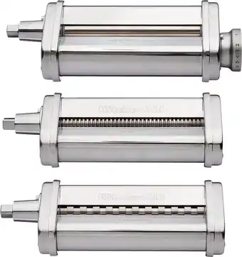 Coolblue KitchenAid 5KSMPRA Pastaroller en snijderset (3-delig) aanbieding