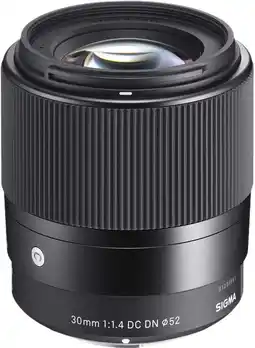 Coolblue Sigma E 30mm f/1.4 DC C Sony aanbieding