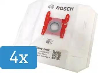 Coolblue Bosch BBZ41FGALL G All stofzuigerzak (4 stuks) aanbieding