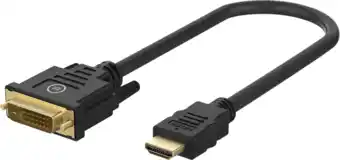 Coolblue BlueBuilt HDMI naar DVI-D Dual Link Kabel 2 meter aanbieding