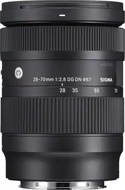 Coolblue Sigma 28-70mm f/2.8 DG C Sony aanbieding