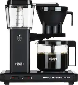 Coolblue Moccamaster KBG Select Mat zwart aanbieding