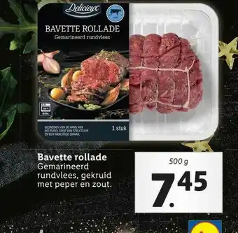 Lidl Delicieux Bavette Rollade aanbieding