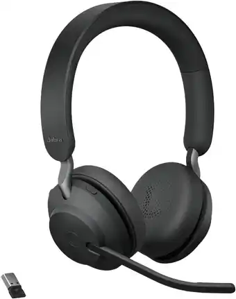 Coolblue Jabra Evolve2 65 Link380a MS Stereo Stand Black aanbieding