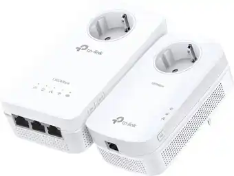 Coolblue TP-Link TL-WPA8631P Kit WiFi 1300 Mbps 2 adapters aanbieding