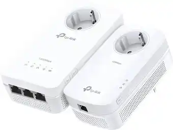 Coolblue TP-Link TL-WPA8631P Kit WiFi 1300 Mbps 2 adapters aanbieding