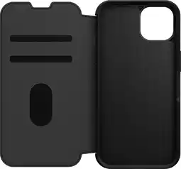 Coolblue Otterbox Strada Apple iPhone 13 Book Case Leer Zwart aanbieding