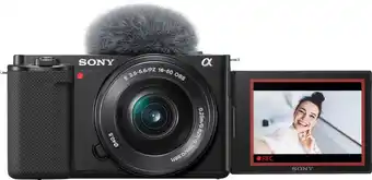 Coolblue Sony ZV-E 10 + 16-50mm lens aanbieding