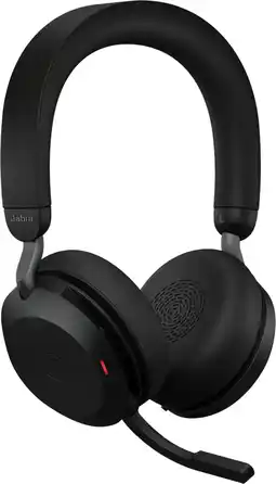 Coolblue Jabra Evolve2 75 USB A Draadloze Office Headset Zwart aanbieding