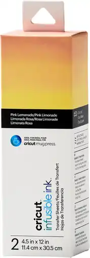 Coolblue Cricut Infusible Ink Transfervellen 2-pack (Pink Lemonade) aanbieding