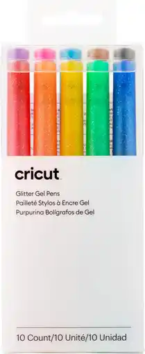 Coolblue Cricut Glitter Gel pennenset 10-pack aanbieding