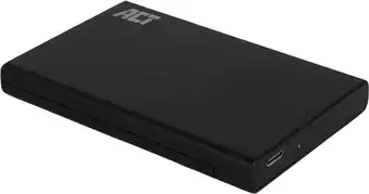 Coolblue ACT AC1225 2.5 SATA Harde Schijf Behuizing USB-C 3.2 Gen2 aanbieding