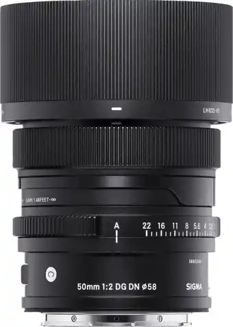 Coolblue Sigma 50mm f/2 DG DN Contemporary Sony E-mount aanbieding