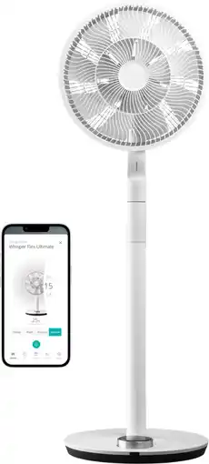 Coolblue Duux Whisper Ultimate Smart Wit (zonder accu) aanbieding