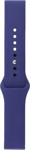 Coolblue BlueBuilt Siliconen Bandje Blauw voor Samsung 20 mm aanbieding