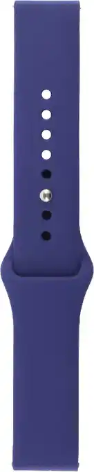 Coolblue BlueBuilt Siliconen Bandje Blauw voor Samsung 20 mm aanbieding
