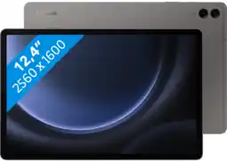 Coolblue Samsung Galaxy Tab S9 FE Plus 256GB Wifi Grijs aanbieding