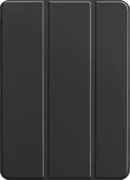 Coolblue BlueBuilt Apple iPad Air 13 (2025/2024)/Pro 12.9 (2022) Tri-Fold Book Case Zwart aanbieding