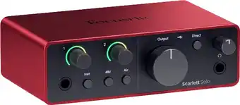 Coolblue Focusrite Scarlett4-Solo-Studio aanbieding