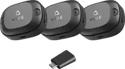 Coolblue HTC Vive Ultimate Tracker Kit 3+1 aanbieding