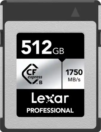 Coolblue Lexar Professional SILVER 512GB CFexpress Type B aanbieding