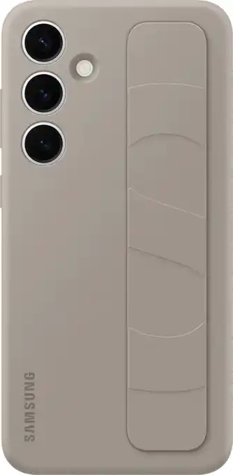 Coolblue Samsung Galaxy S24 Standing Grip Back Cover Donkerpaars aanbieding