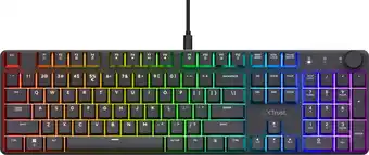 Coolblue Trust GXT 866 Torix Mechanisch Gaming Toetsenbord Qwerty Zwart aanbieding