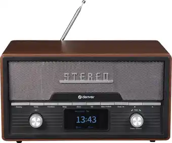 Coolblue Denver MDA-525 Donkerbruin aanbieding