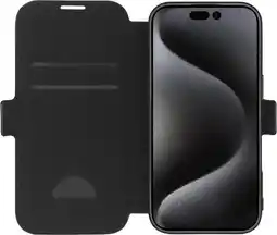 Coolblue BlueBuilt Apple iPhone 16 Pro Book Case Leer Zwart aanbieding