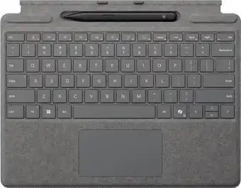 Coolblue Microsoft Surface Pro Type Cover 13 Inch met Slim Pen Platina Qwerty aanbieding