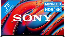 Coolblue Sony 75'' Bravia 9 4K QLED XR Mini-led (2024) aanbieding