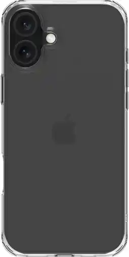 Coolblue BlueBuilt Protective Back Cover iPhone 16 Plus Transparant aanbieding