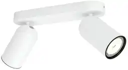 Coolblue Philips Pongee opbouwspot - 2 spots - wit aanbieding