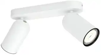 Coolblue Philips Pongee opbouwspot - 2 spots - wit aanbieding