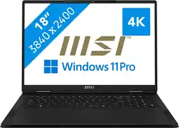 Coolblue MSI CreatorPro X18 HX A14VMG-427NL QWERTY aanbieding