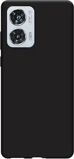 Coolblue Just in Case Soft Design Motorola Edge 50 Fusion Back Cover Zwart aanbieding