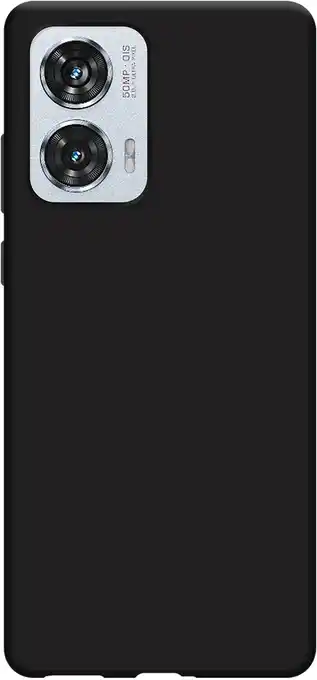 Coolblue Just in Case Soft Design Motorola Edge 50 Fusion Back Cover Zwart aanbieding