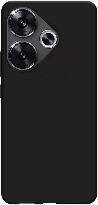 Coolblue Just in Case Soft Design Xiaomi Poco F6 Back Cover Zwart aanbieding