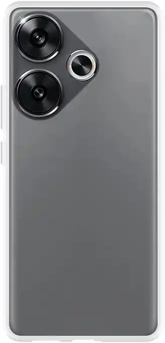 Coolblue Just in Case Soft Design Xiaomi Poco F6 Back Cover Transparant aanbieding