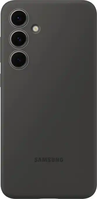 Coolblue Samsung Galaxy S24 FE Siliconen Back Cover Zwart aanbieding
