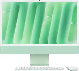 Coolblue Apple iMac 24 inch M4 (8 core CPU/8 core GPU) 16GB/256GB Groen QWERTY aanbieding