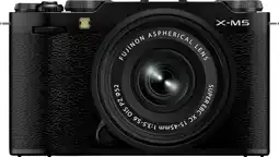 Coolblue Fujifilm X-M5 Zwart + XC 15-45mm f/3.5-5.6 OIS PZ aanbieding