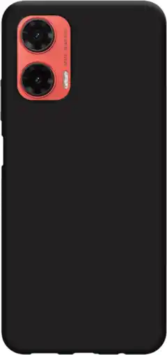 Coolblue Just in Case Soft Design Motorola Moto G35 Back Cover Zwart aanbieding