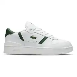 Foot Locker Lacoste T-clip Sneakers Heren - Wit - Maat 42 - Leer aanbieding