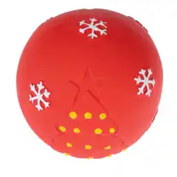 Zooplus TIAKI latex bal sneeuwvlok ca. Ø8cm hond aanbieding