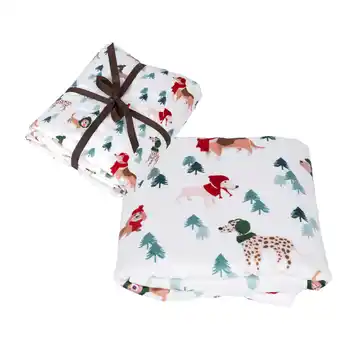 Zooplus Set: TIAKI deken Grappige Winterhonden voor honden & baasje aanbieding