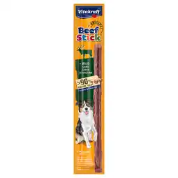 Zooplus 12g Vitakraft Rundvlees stick 12 g Wild hondensnacks aanbieding