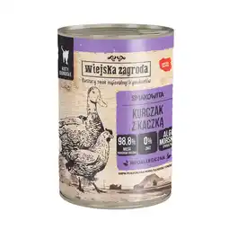 Zooplus Voordeelpak: 24x400g Wiejska Zagroda Cat Kip met eend natvoer voor katten aanbieding